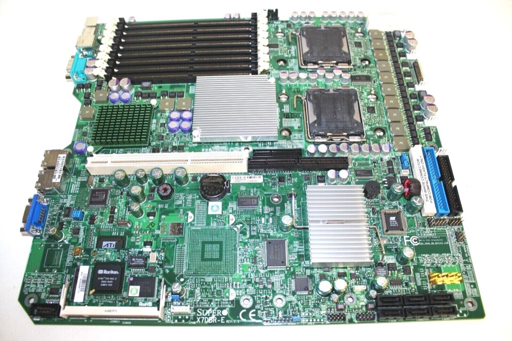Плата X7DBR-E SUPERMICRO LGA771 Socket - i5000P SERVER BOARD — фото 1