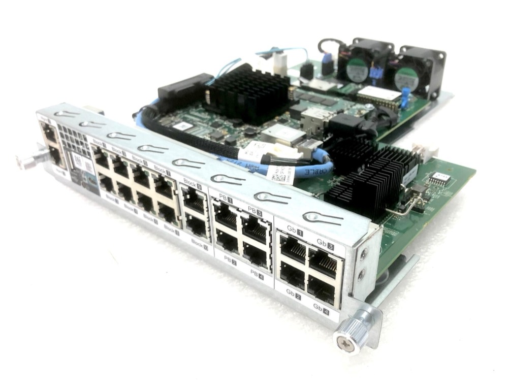 Плата X8R7N DELL DSS9000 dual management port 18-port stack card complete assy — фото 1