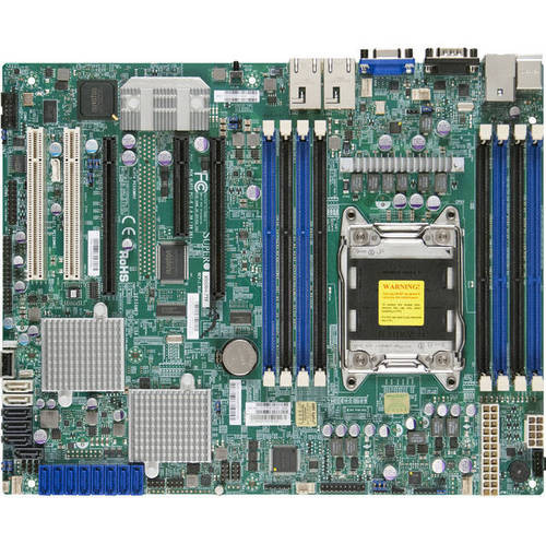 Материнская плата *NEW* SuperMicro X9SRH-7TF Motherboard - LGA2011/Intel C602J/DDR3/SATA3&SAS2/ATX — фото 1