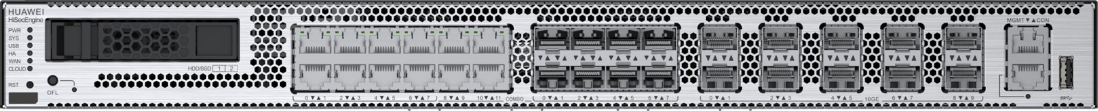 Межсетевой экран Huawei XH6655-AC (HTM) AC Host(8×GE COMBO + 4×GE RJ45 + 10×10GE SFP+ ,2 питание AC) — фото 2