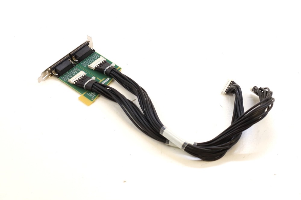 Плата Matrox XMIO2/24/CBL Audio & Video Card W/Cables P/N: Y7299-02 Tested Working — фото 1