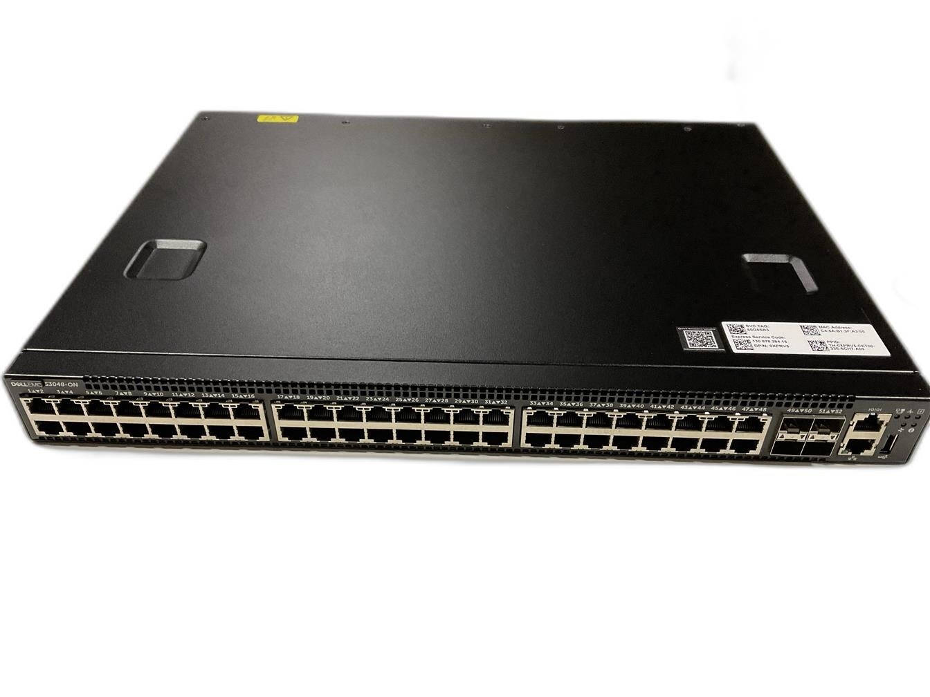 Коммутатор *NEW* Dell XPRV5 EMC S3048-ON 48 Port Gigabit Switch with Rails — фото 1