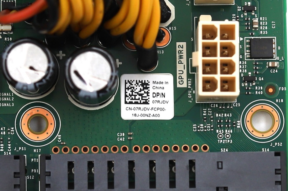 Плата Dell PowerEdge XR11/XR12 Power Distribution Board P/N: 07RJDV Tested Working — фото 3