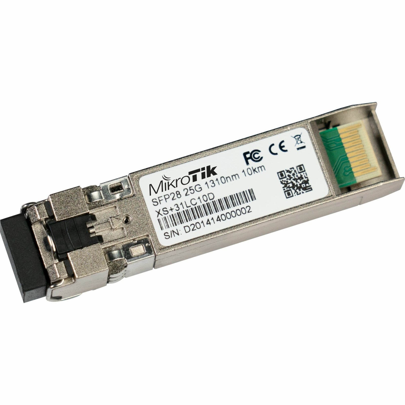 Модуль MikroTik XS+31LC10D SFP28 25G 10 км (SFP/SFP+/SFP28, одномод, 1310 нм) — фото 2
