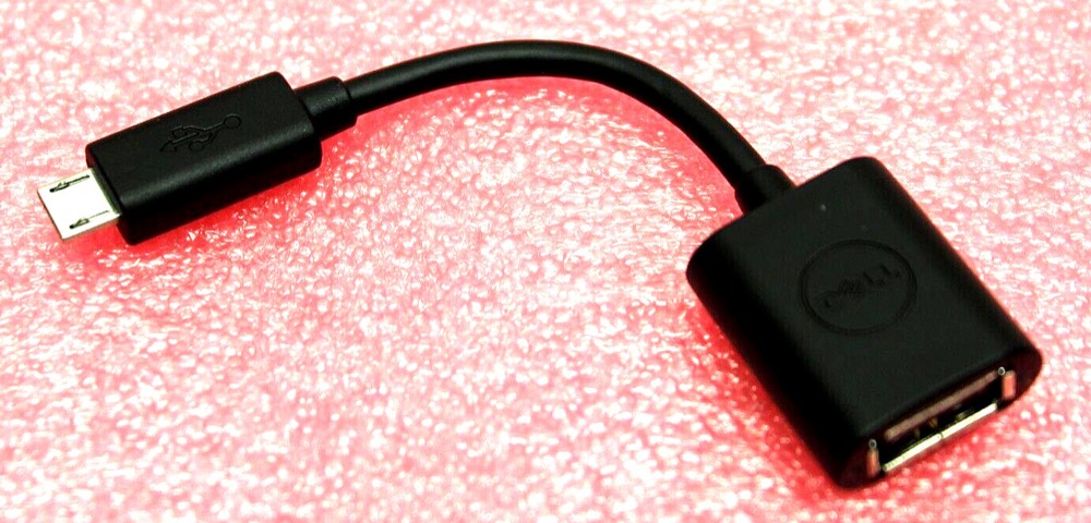 Адаптер XX7DT 0XX7DT Dell USB / Micro 2.0 To 5 Pin Adapter — фото 1