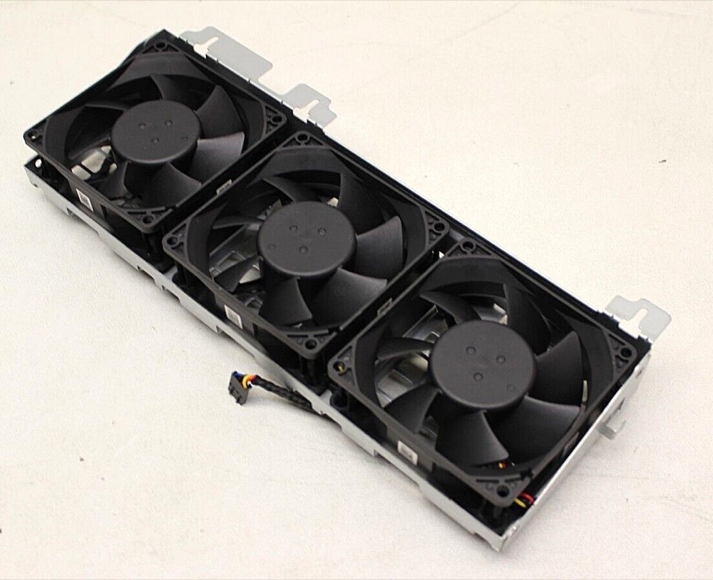 Компонент YYMF2 DELL Precision T3600 T3610 3 NIDEC Cooling Fans 4-Pin 12V V67MK NEW ASSY — фото 1