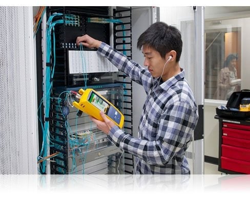 Оптический тестер OLTS Fluke Networks SRC-9-SCSCAPCKIT — CertiFiber Pro — фото 3
