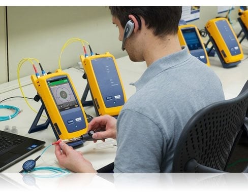 Оптический тестер OLTS Fluke Networks SRC-9-SCSCAPCKIT — CertiFiber Pro — фото 6