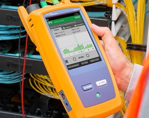 Оптический тестер OLTS Fluke Networks NFA-MPO24P-KIT — CertiFiber Max — фото 5