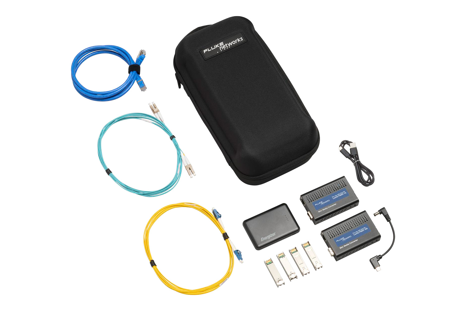 Комплект медиаконвертеров Fluke Networks LIQ-DUO-KIT-FMC — Fiber Media Converter Kit — фото 1