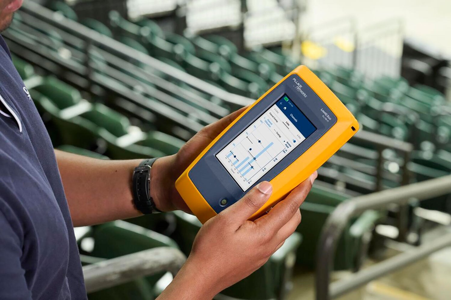 Тестер кабеля и сети Fluke Networks LIQ-DUO-VFL-LFD — LinkIQ — фото 4