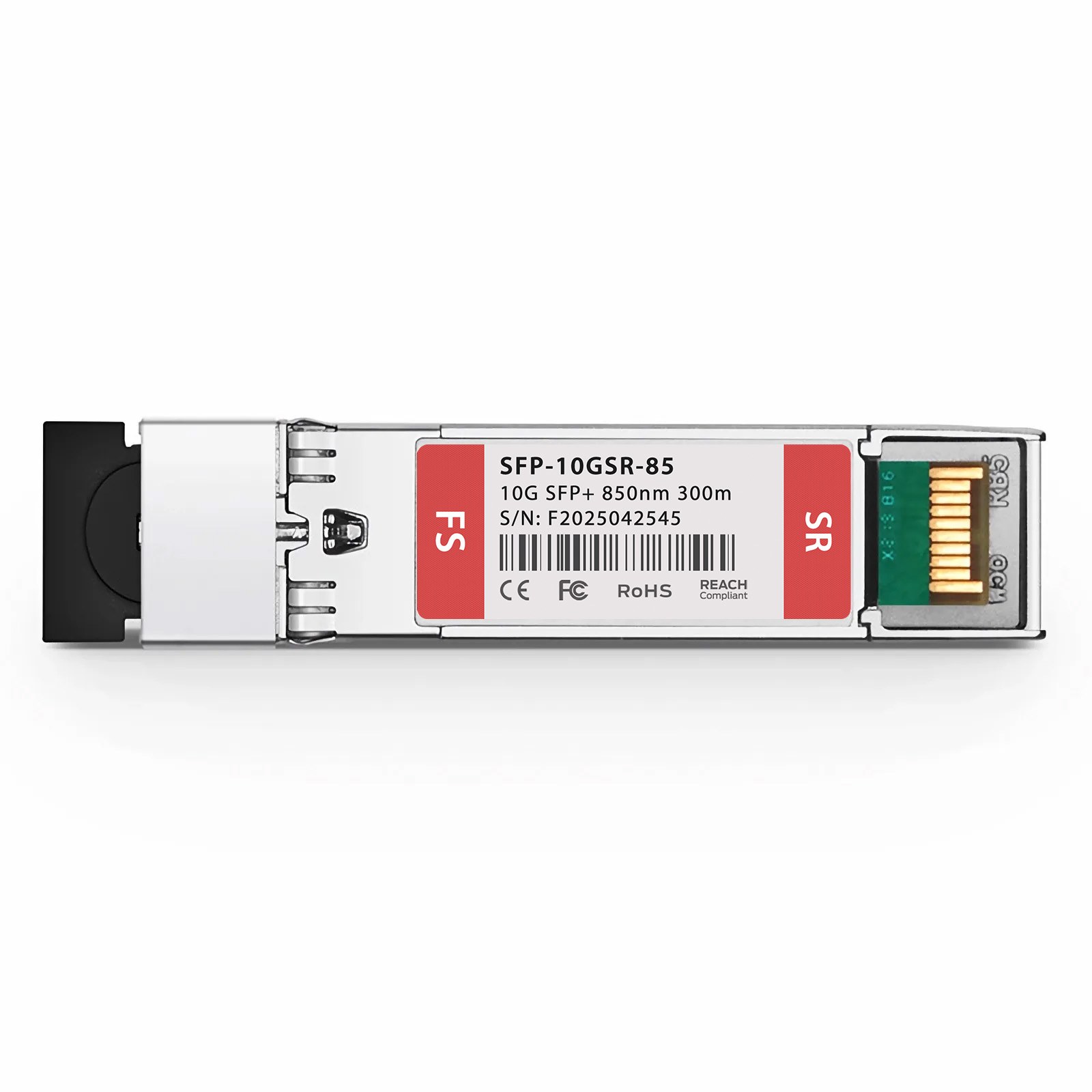 Трансивер FS SFP+ 10G SFP-10G23-BX10 — 10GBASE-BX10 1270 нмTX/1330 нмRX 10 км LC одномод · код SFP-10G-BX10-D — фото 2