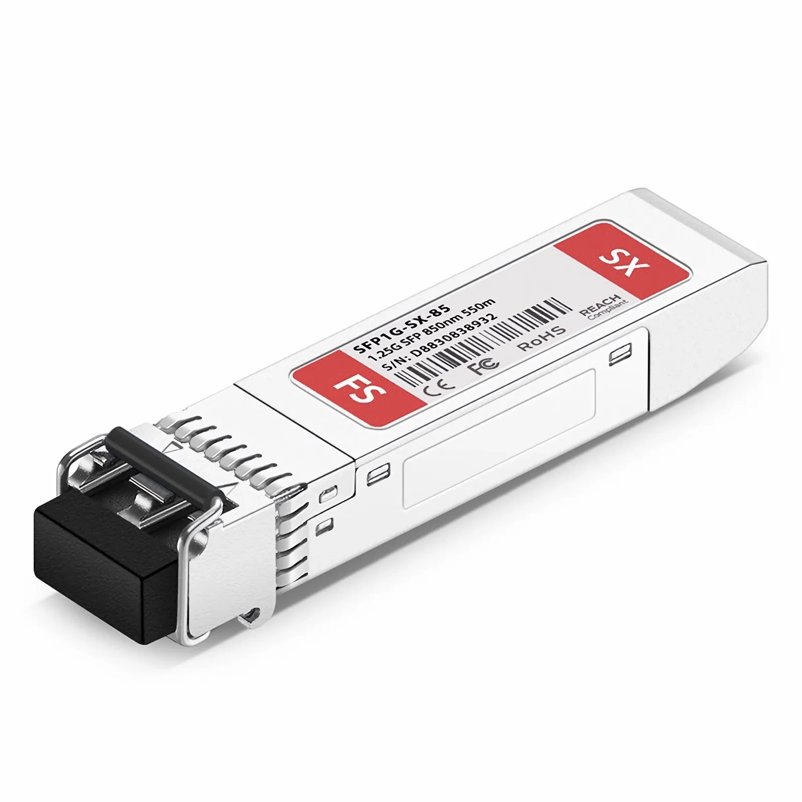 Трансивер FS SFP 1G SFP-1G43-BX10 — 1000BASE-BX10-D 1490 нмTX/1310 нмRX 10 км LC симплекс · код GLC-BX-D — фото 1