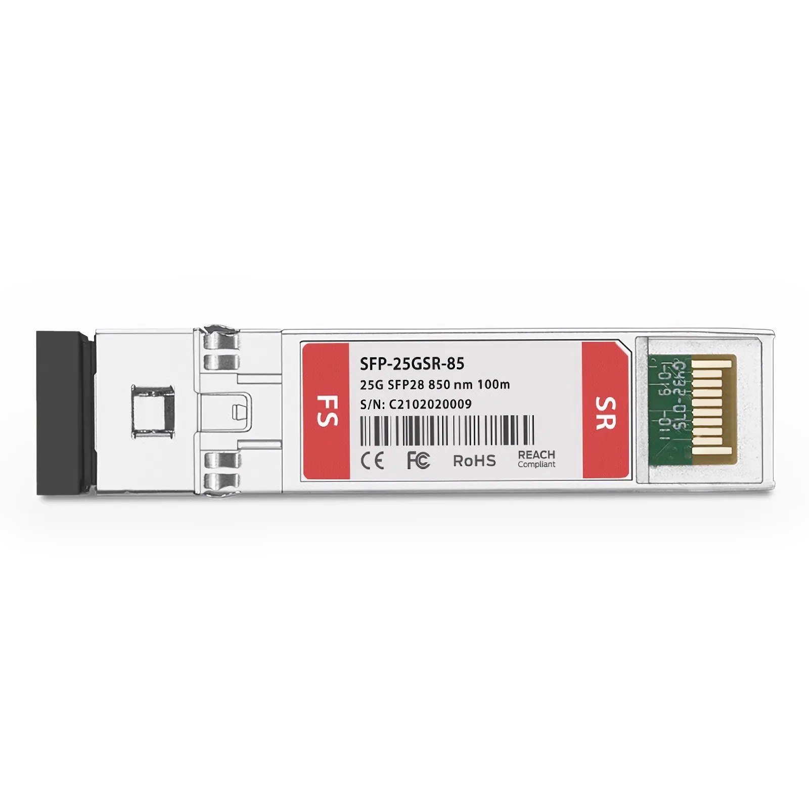 Трансивер FS SFP28 25G SFP-25GMLR-31-I — 10/25GBASE-LR 1310 нм 10 км LC одномод промышленный · код SFP-10/25G-LR-I — фото 3