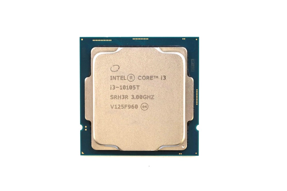 Процессор Intel Core i3-10105T 3.00GHz 4-Core 6MB LGA 1200 Processor P/N: SRH3R Tested — фото 1