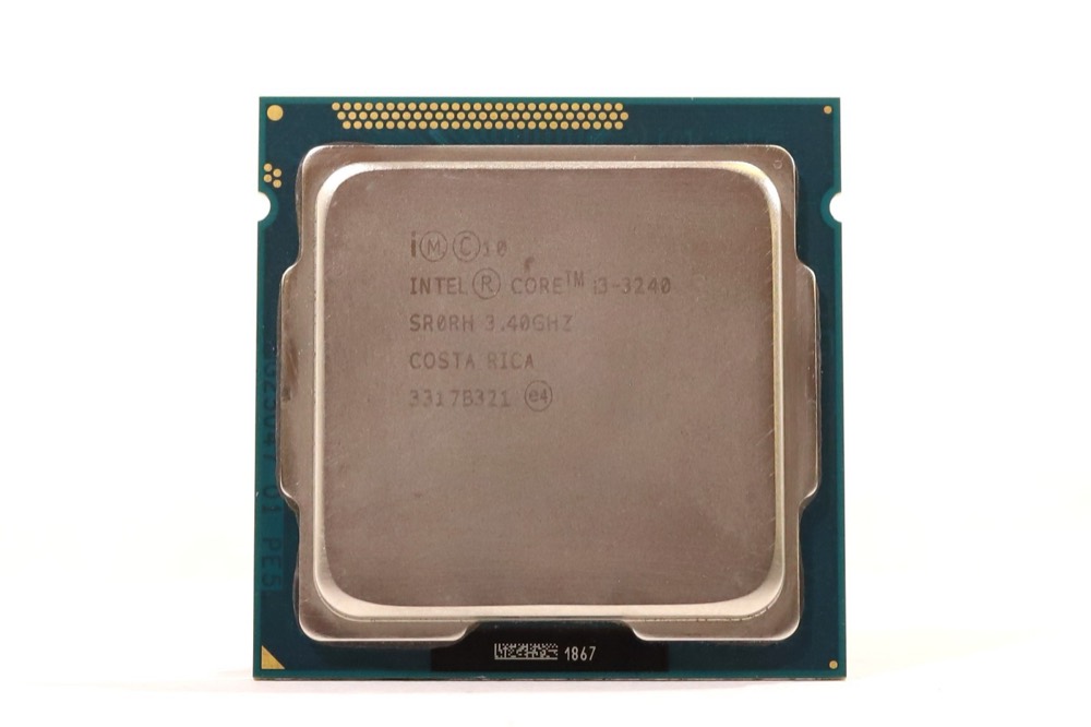 Процессор Intel Core i3-3240 3.40GHz Dual-Core 3MB LGA 1155 Processor P/N: SR0RH Tested — фото 1