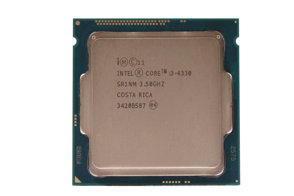 Процессор Intel Core i3-4330 3.50GHz Dual-Core 4MB LGA1150 Processor P/N: SR1NM Tested — фото 1