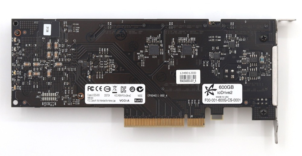SSD-накопитель Fusion-IO ioDrive2 600GB MLC PCIe SSD Accelerator Card P/N: F00-001-600G-CS-0001 — фото 3