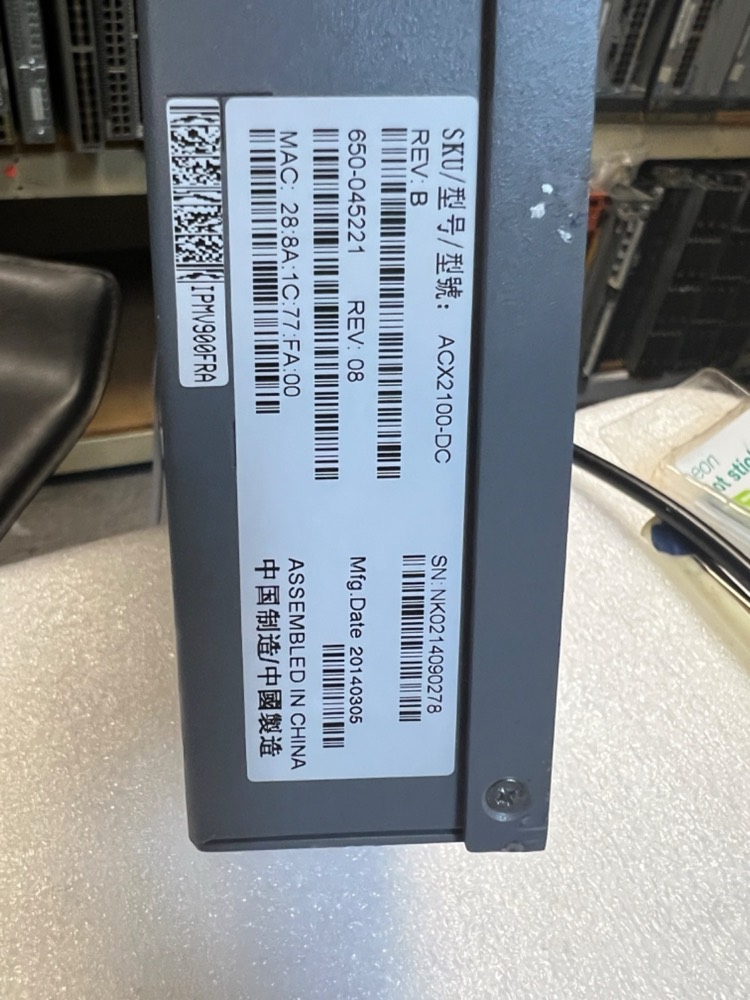 Access-роутер Juniper ACX2100 — access-роутер metro (temp-hardened) — фото 2