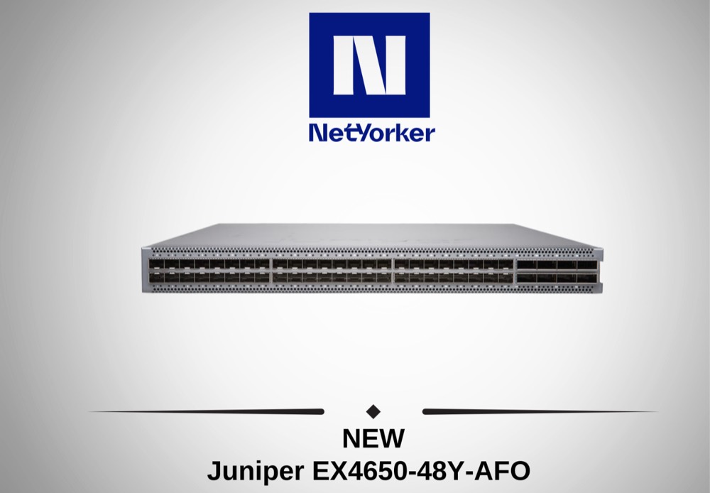 Коммутатор Juniper EX4650 — 48×25G + 8×100G (текущий) — фото 1