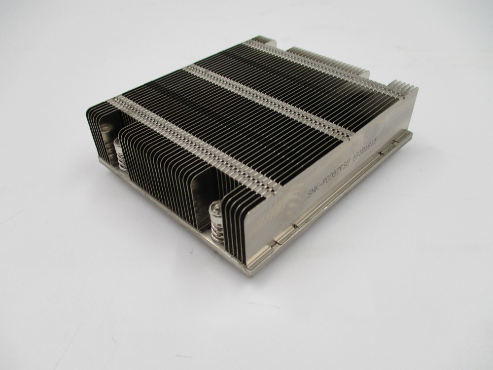 Радиатор Supermicro 1U Passive Proprietary CPU Heat Sink Socket LGA2011 Narrow ILM (SNK-P0057PSU) — фото 1