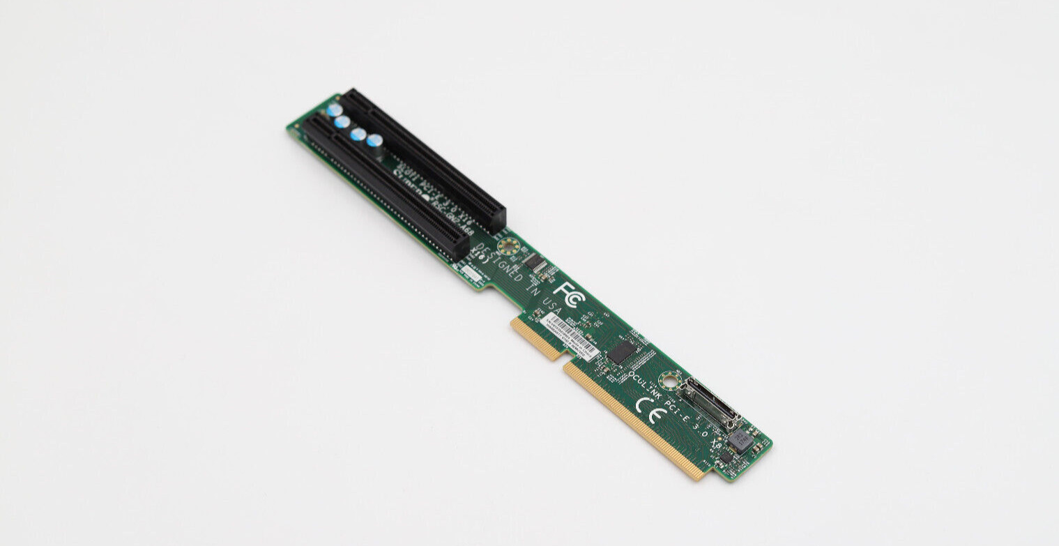 Плата расширения Supermicro RSC-GN2-A68 1U LHS Active GPU Riser Card with one PCI-E x8 slot, one — фото 1