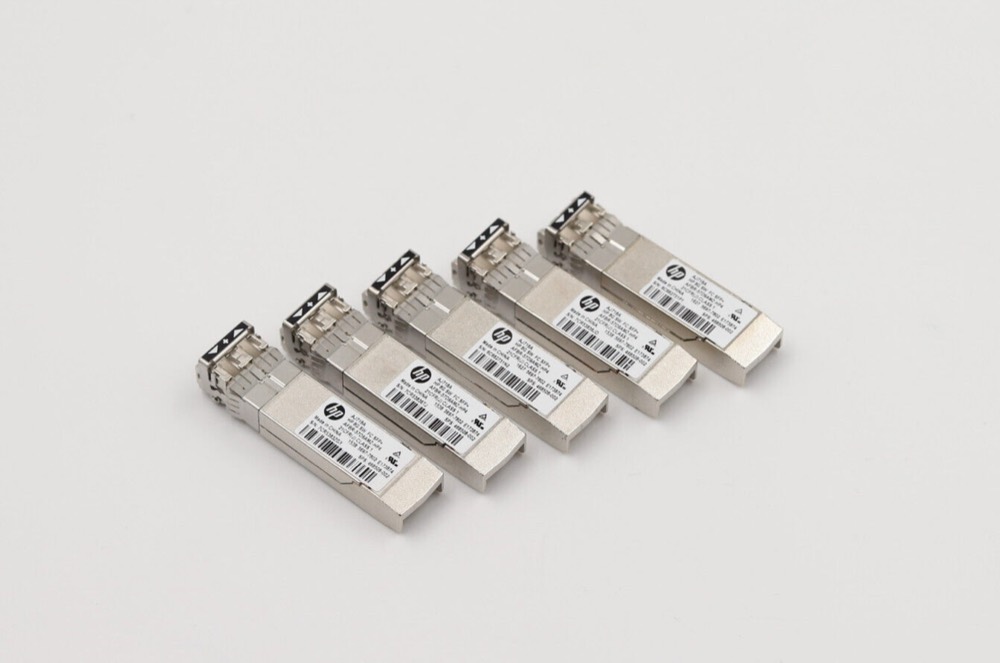 Трансивер AJ718A AFBR-57D9AMZ-HP4 5697-7802 468508-002 HPE 8GB SW FC SFP+ HPE LABEL — фото 1