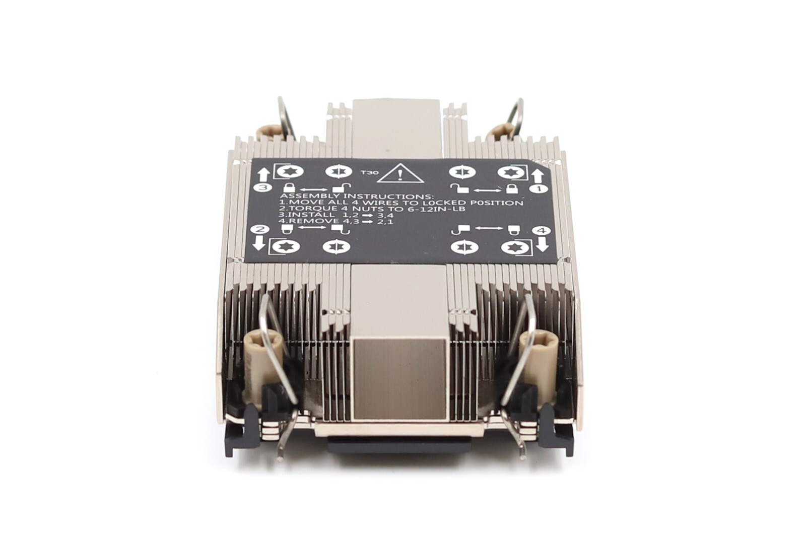Радиатор Supermicro 1U Passive CPU Heat Sink Socket LGA4189 (SNK-P0077VM) — фото 2
