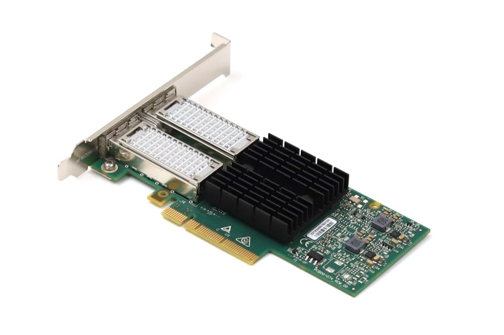 Трансивер DELL Y3KKR PCI/E ConnectX-3 10 GbE Dual Port SFP Adapter — фото 1