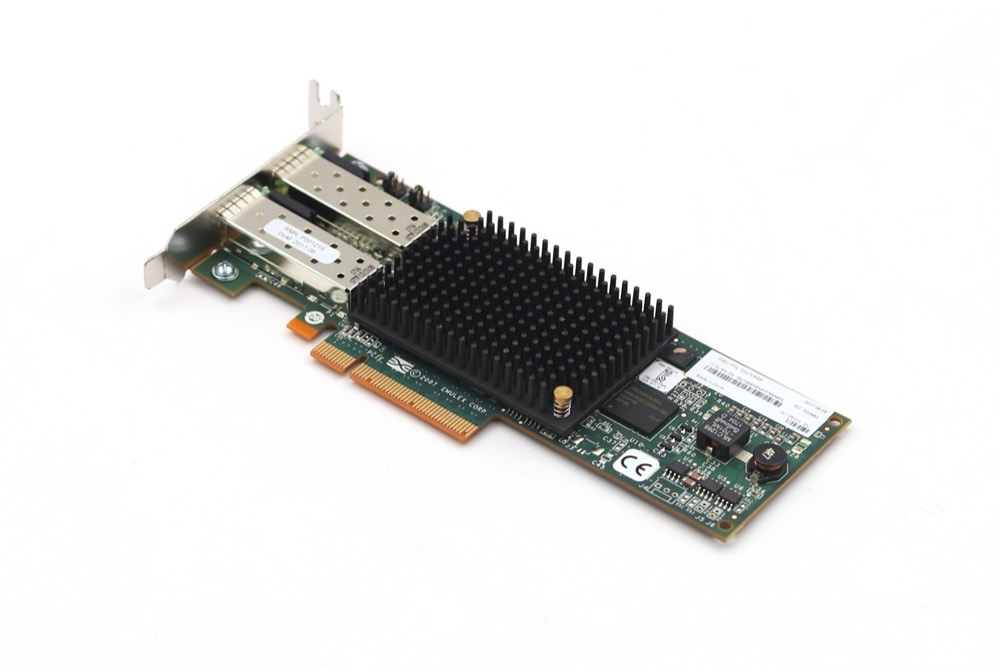 Контроллер HBA-адаптер IBM Fibre Channel 8 Гбит/с двухпортовый LPE12002 низкий профиль (00JY848) — фото 2
