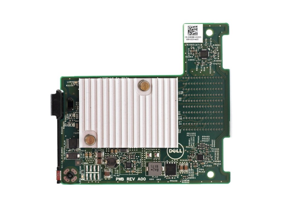 Коммутатор Dell VRTX Mezzanine Quad Port V2 Pass-Thru Broadcom 3N9XX 03N9XX — фото 1