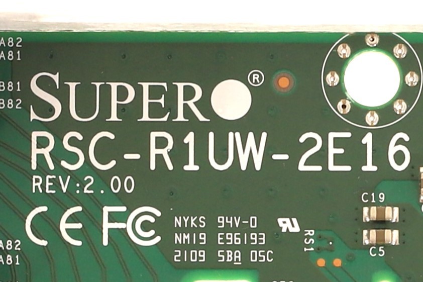 Плата расширения Supermicro RSC-R1UW-2E16 Riser Card — фото 2