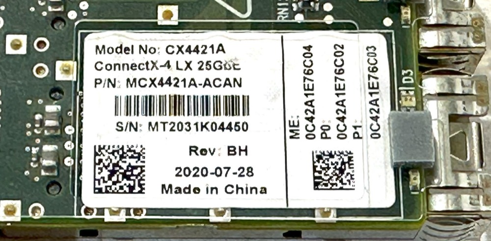 Сетевой адаптер Mellanox MCX4421A-ACAN — ConnectX-4 Lx 10/25/50GbE — фото 3