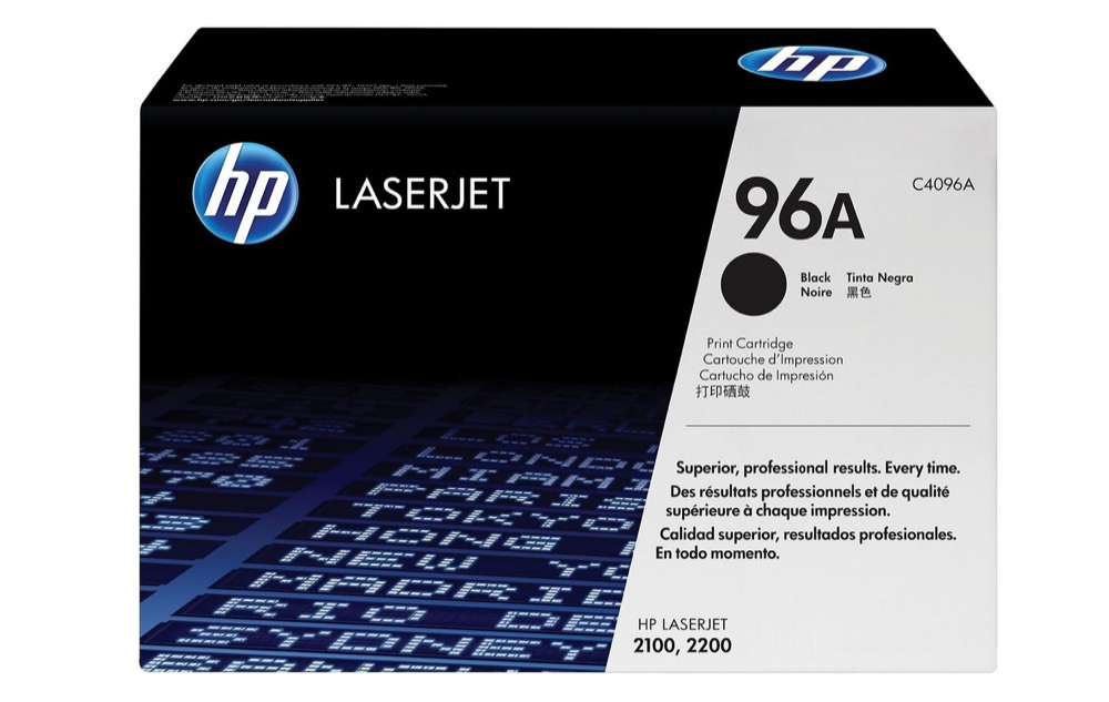 Картридж тонерный HP LaserJet 96A чёрный (C4096A) — фото 1