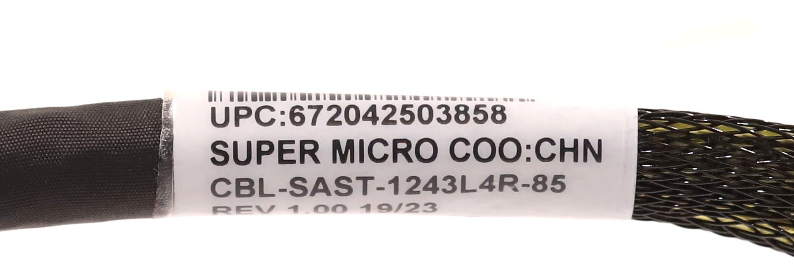 Кабель Supermicro CBL-SAST-1243L4R-85 SlimSAS x8/STR to SlimSAS LP x8/RA,43cm,32AWG — фото 2