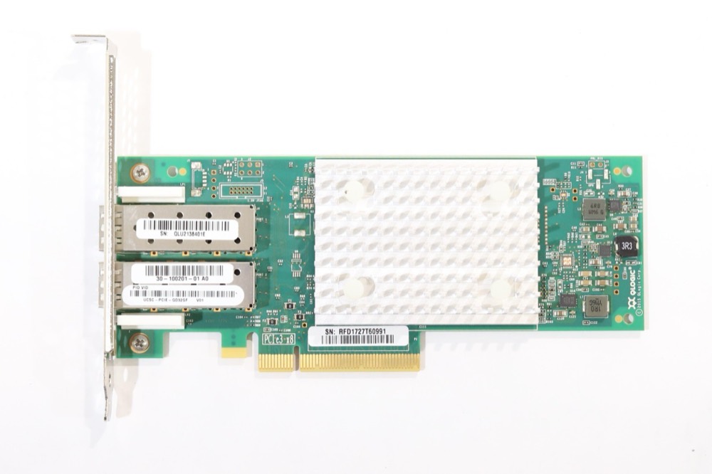Контроллер UCSC-PCIE-QD32GF Cisco QLogic QLE2742 Dual Port 32Gb Fibre Channel HBA — фото 3