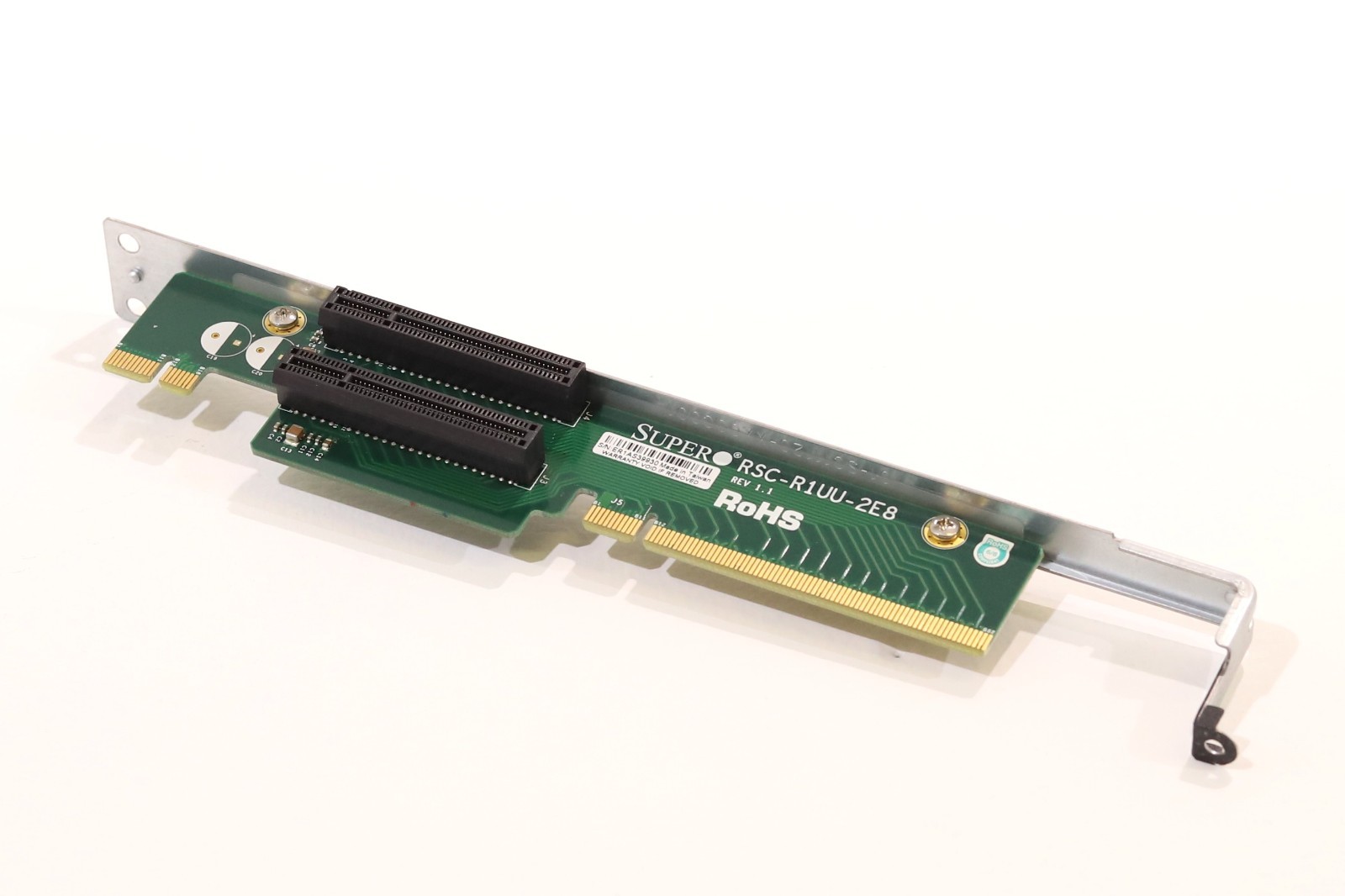 Плата расширения Supermicro RSC-R1UU-2E8 1U 2-Slot PCI-Express — фото 1