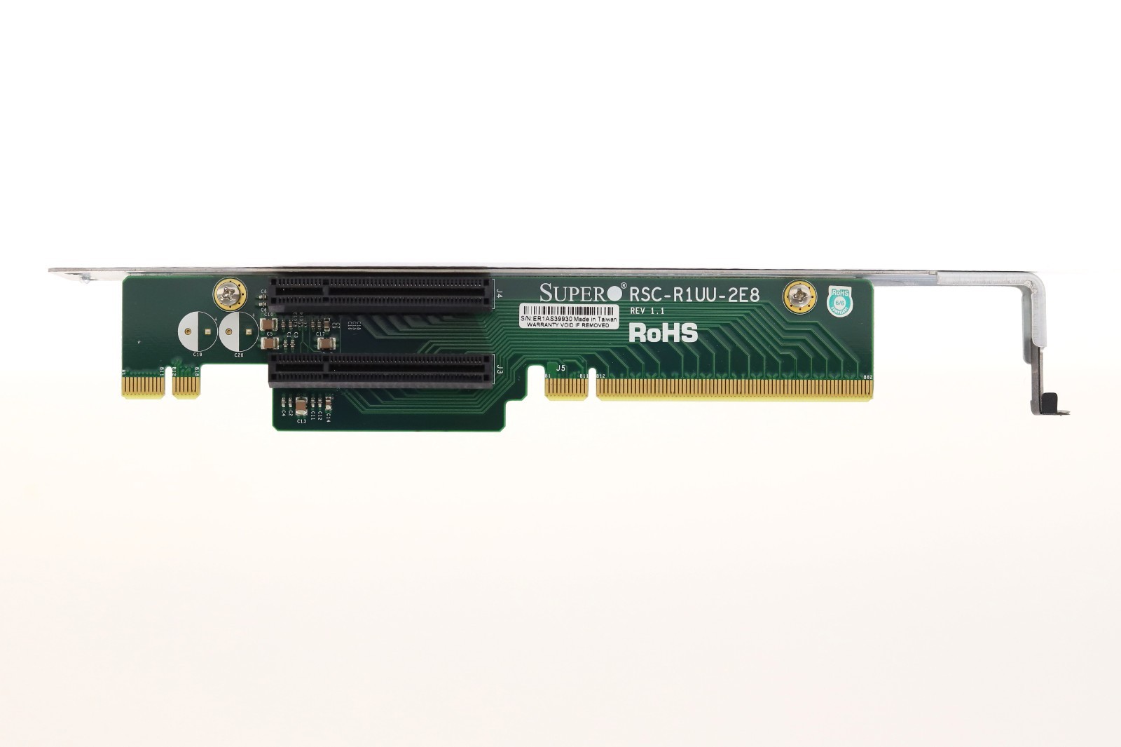 Плата расширения Supermicro RSC-R1UU-2E8 1U 2-Slot PCI-Express — фото 2