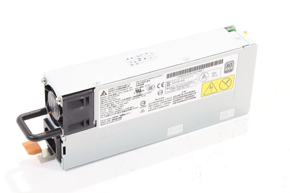 Блок питания 94Y8144 Lenovo System x 750W High Efficiency Platinum AC Power Supply 00FK932 — фото 1