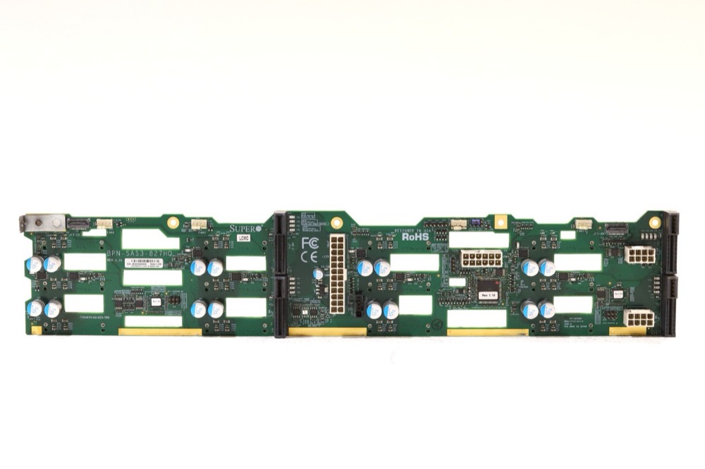 Комплектующая Supermicro BPN-SAS3-827HQ (EOL)12x 3.5" hard drivebackplane;supports 3.5"Twin Pr — фото 1