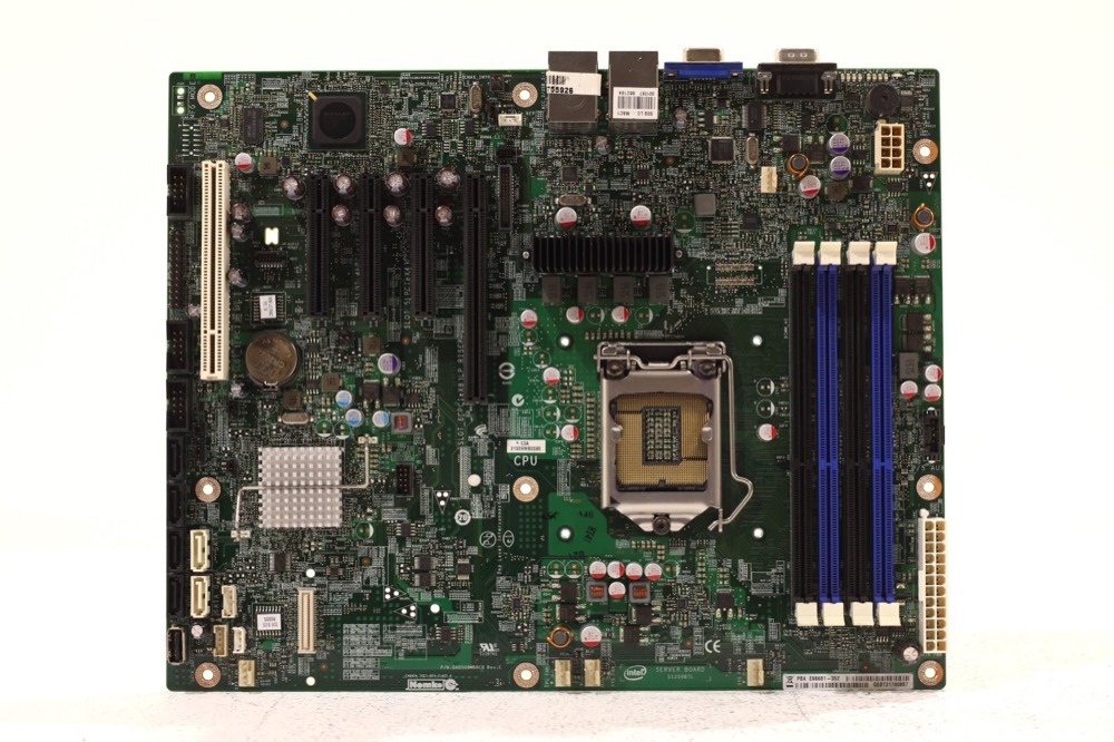 Материнская плата S1200BTL INTEL ATX - C204- LGA 1155/Socket H2 SERVER Motherboard NEW IN BOX — фото 3