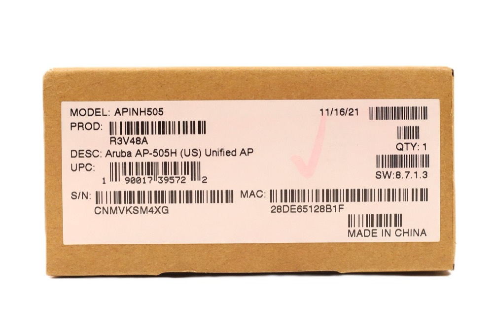 Точка доступа Wi-Fi ARUBA HP R3V48A AP-505H (US) Dual Radio Unified Hospitality Access Point — фото 2