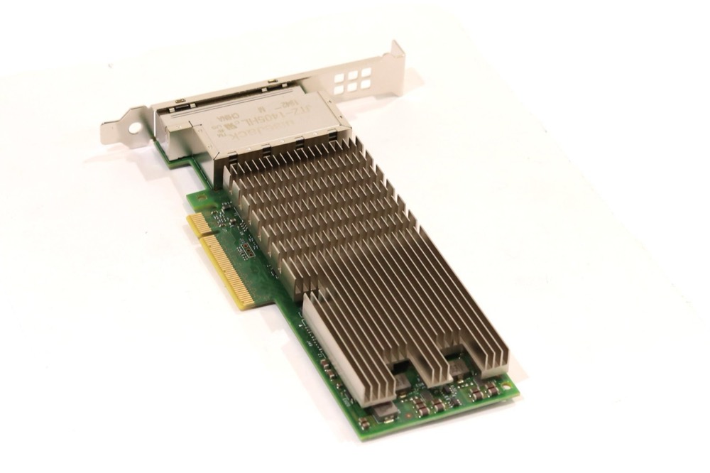 Сервер Dell K5V44 Intel X710-T4 Quad Port 10Gb RJ-45 PCIe CNA Server Adapter 0K5V44 — фото 1
