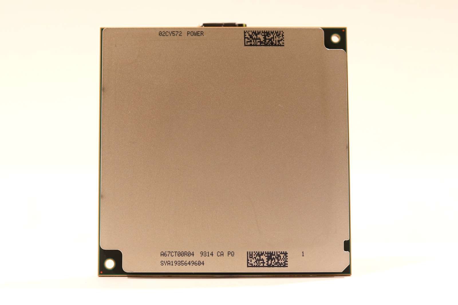 Процессор IBM Power9 CPU Processor Module 02CY386 CLEAN WORKING PULL — фото 1