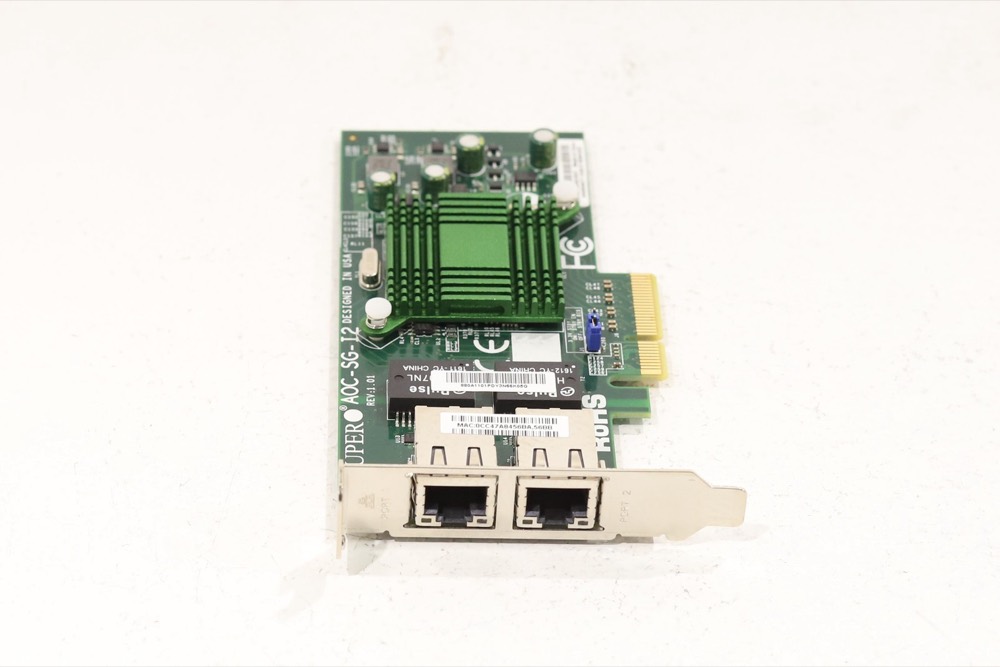 Плата расширения Low Profile Bracket For SuperMicro AOC-SG-I2 — фото 2