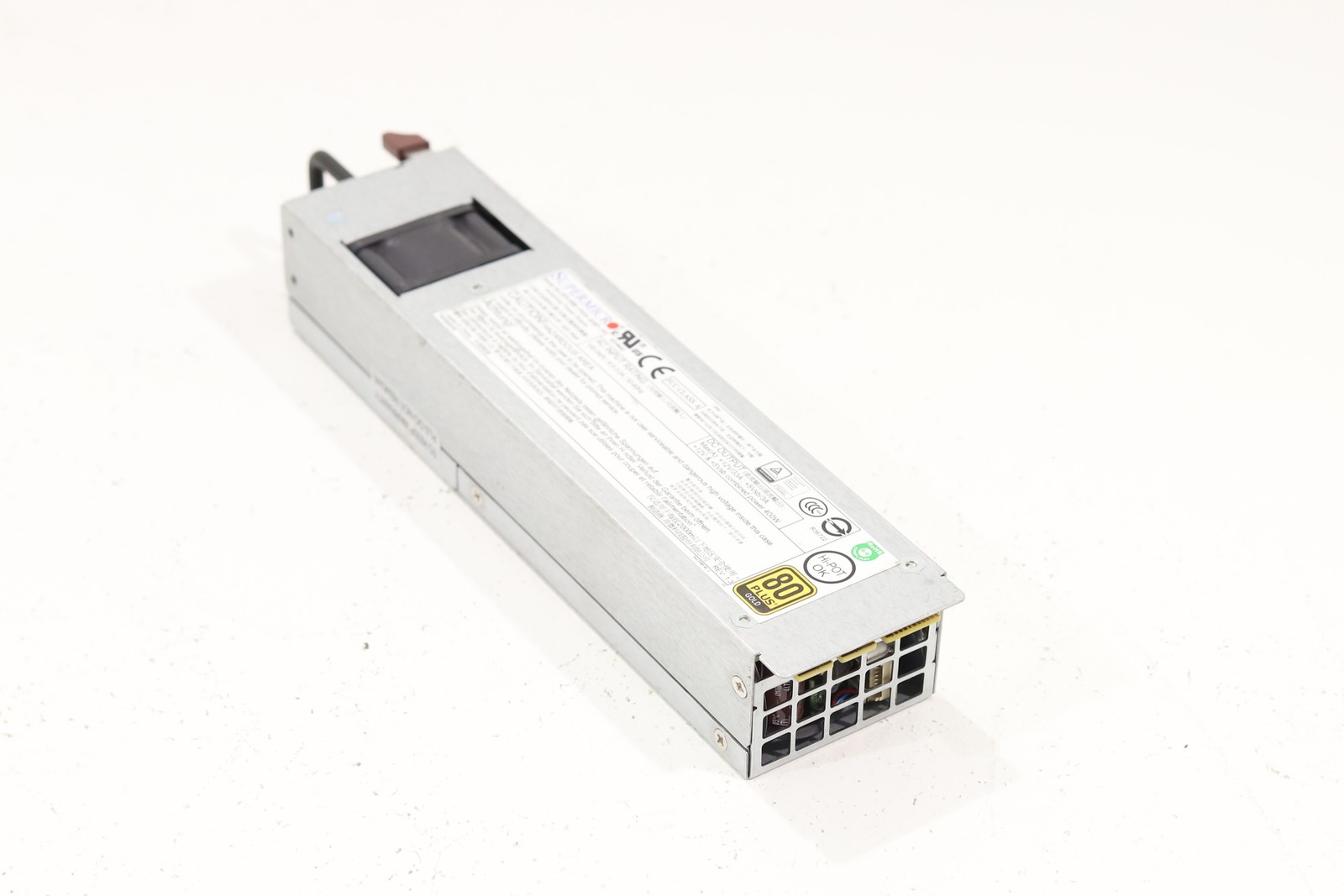 Блок питания Supermicro 400W 1U Redundant Power Supply (PWS-406P-1R) — фото 1