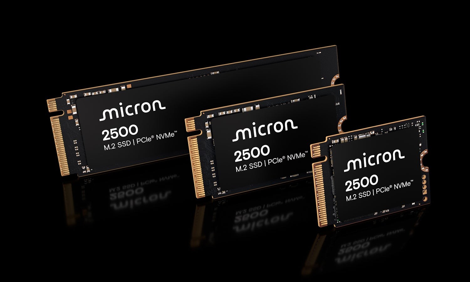 SSD Micron 2TB 2500 NVMe M.2 (клиентский накопитель, MTFDKBA2T0QGN-1BN15ABYY) — фото 1