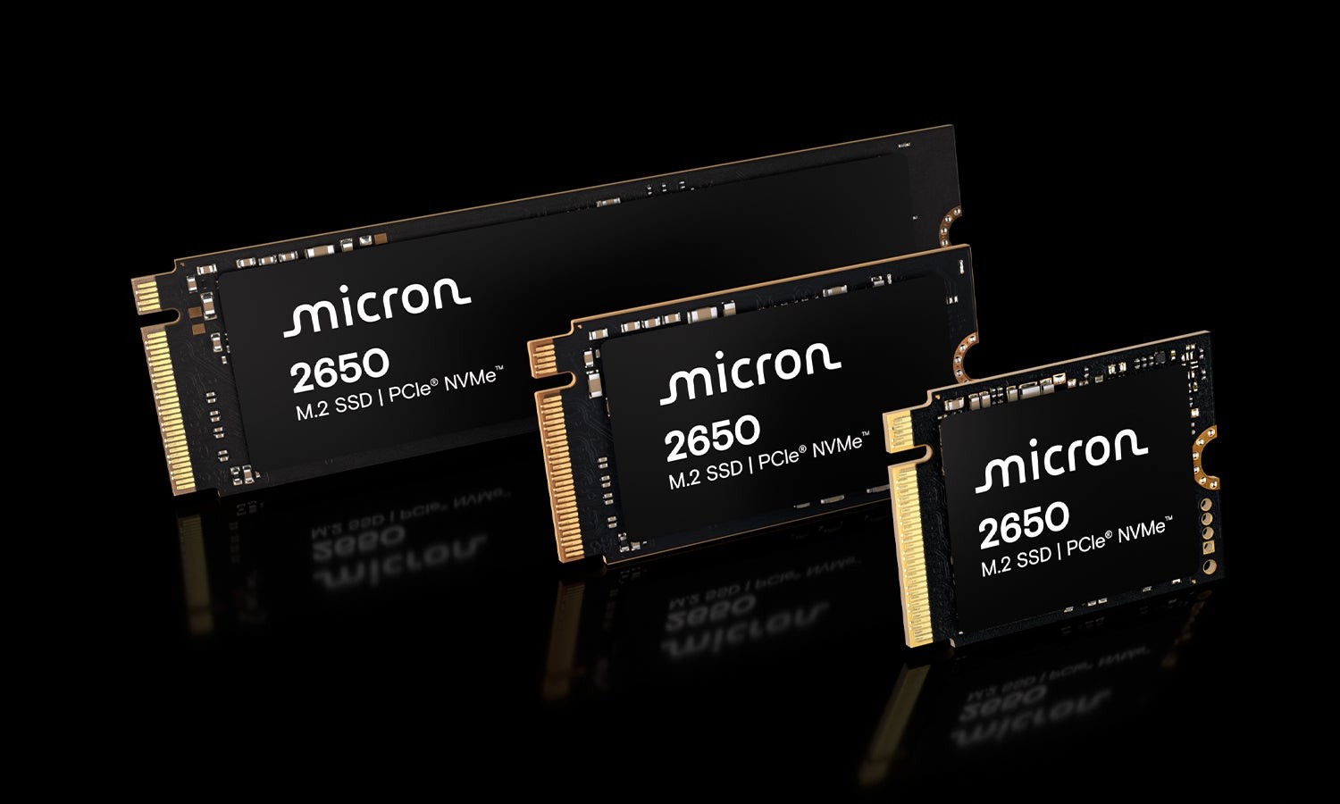 SSD Micron 256GB 2650 NVMe M.2 (клиентский накопитель, MTFDKBK256TGW-1BP15ABYY) — фото 1