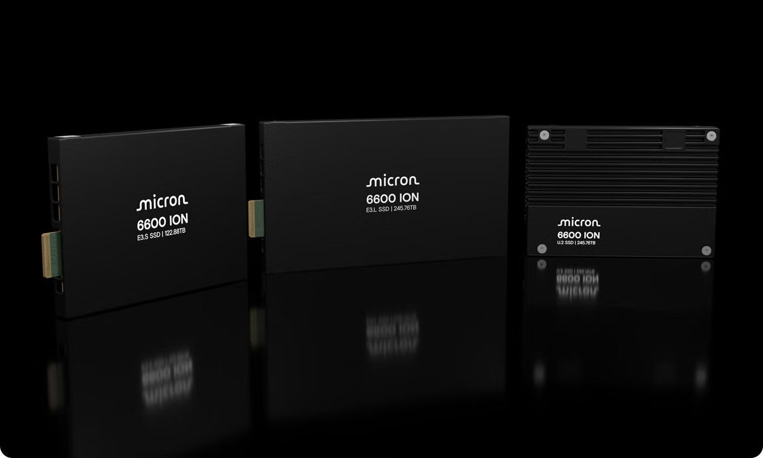 SSD Micron 122.88TB 6600 ION NVMe U.2 (серверный накопитель, MTFDLAL122T8QHF-1BQ1DFCYYR) — фото 1