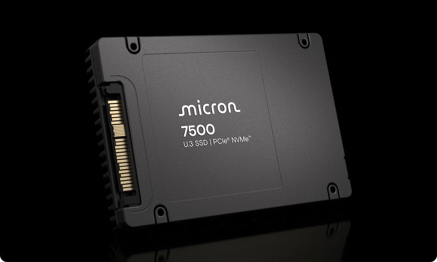 SSD Micron 15.36TB 7500 PRO NVMe U.3 (серверный накопитель, MTFDKCC15T3TGP-1BK1DABYY) — фото 1